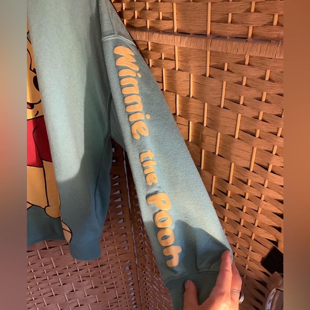 🍯 POOH Disney Teal Oversized Sweatshirt - Picture 4 of 12